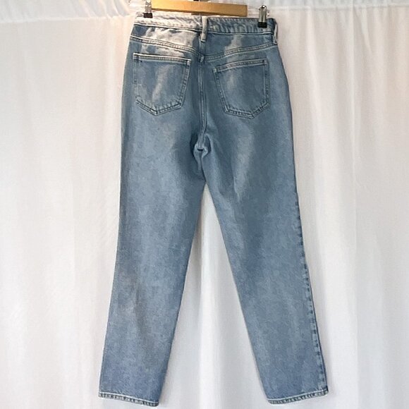 PACSUN Medium Wash Cropped Straight Leg MOM Jean, Size: 25 - Picture 6 of 10